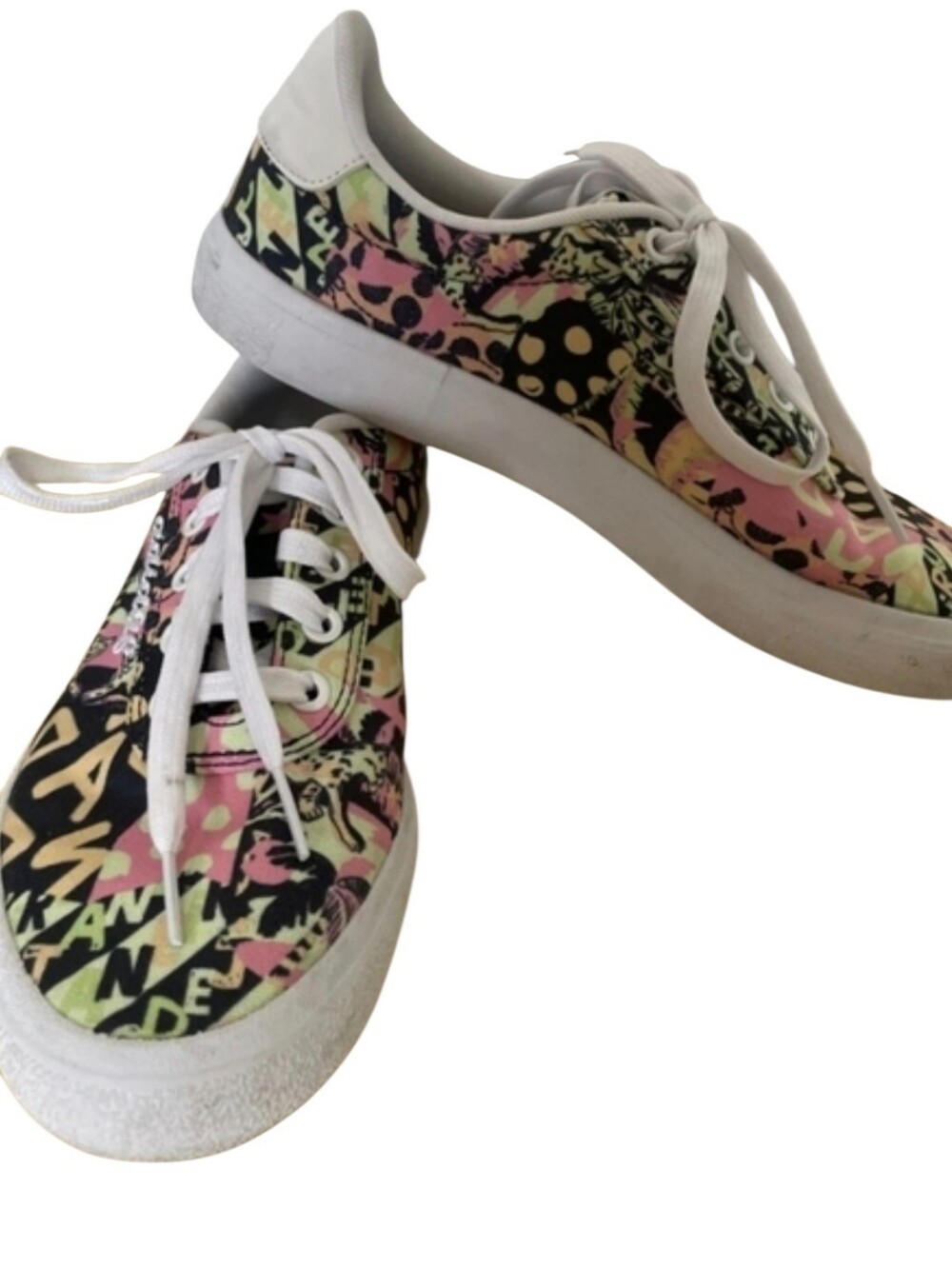 Adidas × Farm Rio Size 6.5 Tennis Shoes Colorful